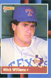 1988 Donruss Baseball Cards    161     Mitch Williams